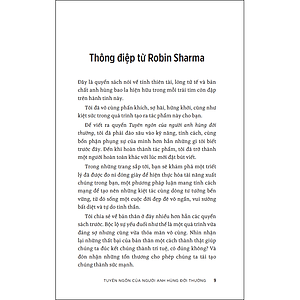 Sách Tuyên ngôn của người anh hùng đời thường (Robin Sharma)