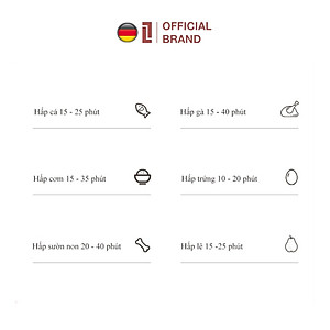 Nồi hấp điện đa năng LEBENLANG LBEL5031 nồi hấp 3 tầng, siêu tiện lợi, dung tích 18L, công suất 900W - hàng chính hãng