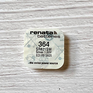 Pin Renata SR621SW 364 Thuỵ Sĩ Viên Rời Cho Đồng Hồ Đeo Tay