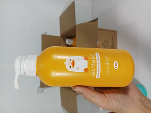 Sữa Tắm Gội AGI 700ml - Hương Phấn Baby