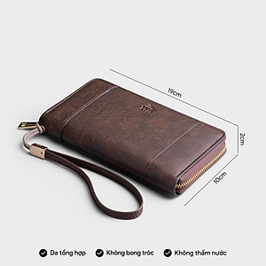 Ví Lata ( Thời trang nữ dáng cầm tay dáng dài - Ví da VN70 )
