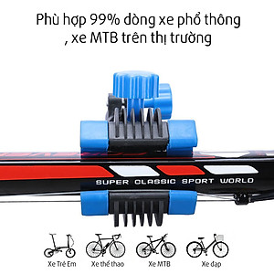Khung Giá Treo Xe Đạp Kẹp Sườn Xe Xếp Gọn Lên Tường Tiết Kiệm Không Gian (Max 20 kg) MaiLee