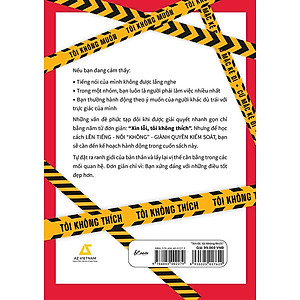 Sách Xin lỗi, tôi không thích"- Đặt ra ranh giới cá nhân và thoát khỏi mối quan hệ độc hại