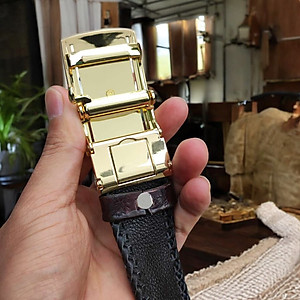 Thắt Lưng Cá Sấu [DÂY LIỀN NGUYÊN CON ĐAN VIỀN THỦ CÔNG RẤT ĐẸP VÀ BỀN]