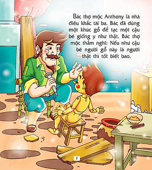 Truyện Cổ Tích Thế Giới Hay Nhất - Pinochio Cậu Bé Người Gỗ (Tái Bản)