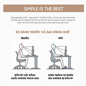 Ghế Gác Chân Công Thái Học Ergonomic Footrest, Ghế Kê Chân Ghế Gác Chân Văn Phòng