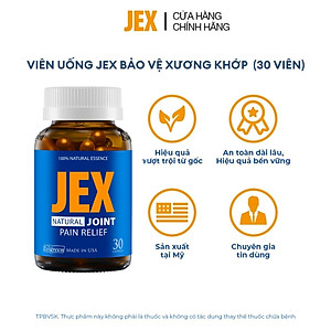[Hộp 30v] Viên Uống Giảm Đau Xương Khớp JEX Ecogreen Tái Tạo Sụn Khớp