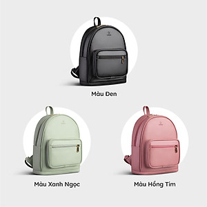 Balo Yuumy ( Thời trang nữ tiện lợi cỡ trung - Balo da Seasand YBA70 )