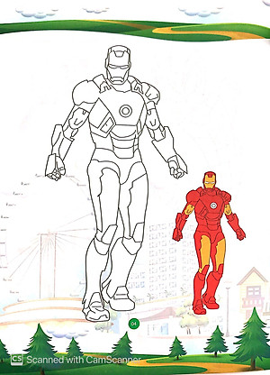 Bé Tô Màu Siêu Anh Hùng