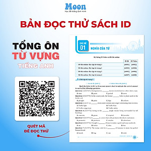 Sách Tổng ôn từ vựng tiếng anh cô Trang Anh Moonbook