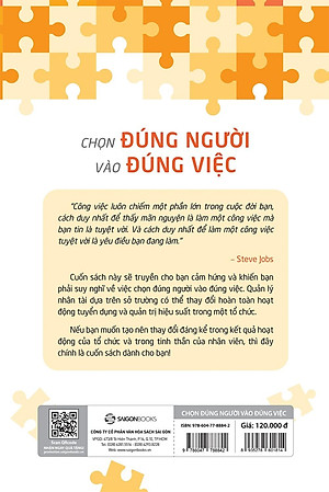 Sách Chọn Đúng Người Vào Đúng Việc