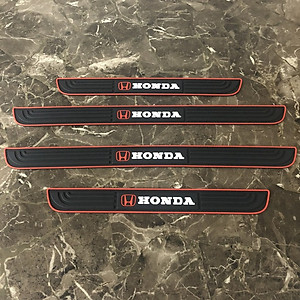 Bộ 4 miếng nẹp bước chân chống trơn trượt, trày xước xe ô tô, xe hơi cao cấp