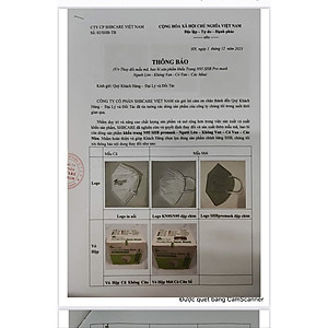 Khẩu trang N95 SHB Pro mask người lớn hộp 20 cái, Khẩu trang KN95 cao cấp 5 lớp kháng khuẩn chuẩn FFP2