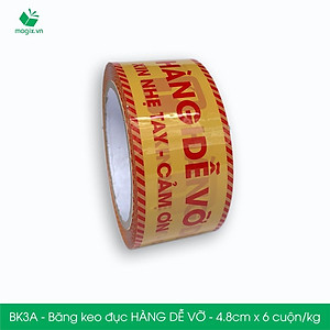 Combo 6 Cuộn Băng keo NIÊM PHONG - băng Keo HÀNG DỄ VỠ