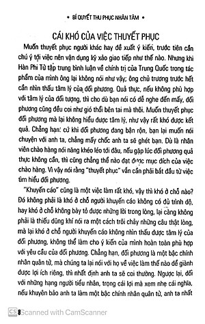 Sách Bí Quyết Thu Phục Nhân Tâm