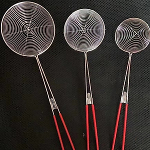 Vợt Đa Năng Inox TOKDODO Múc Chân Trâu, Topping ,Ăn Lẩu Cao Cấp 