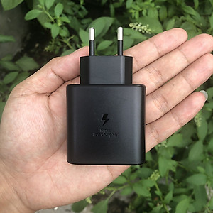 Bộ dây & củ sạc nhanh Samsung 45W Type-C cho Galaxy Note10 Plus, S20 Ultra và các dòng điện thoại khác – Hàng Chính hãng