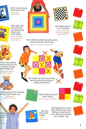 Sách Lớp Học Vui Về Hình Dạng - Shapes