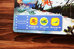 Sách Tương Tác - Sách Chuyển Động - First Explorers - Sea Creatures - Sinh Vật Biển