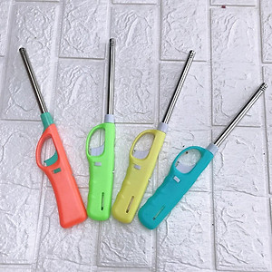 Vỏ Hột Quẹt Bật Lửa Mồi Lửa Bếp Gas Bếp Cồn, Châm nến An Toàn Tiện Lợi - Giao Màu Ngẫu Nhiên