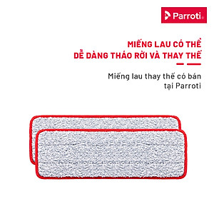 Cây lau nhà tự vắt thông minh đa năng cao cấp Parroti Magic MG01 - Tặng 1 Miếng Lau