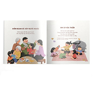 Combo 8 tập Ca dao - đồng dao - Thế giới tuổi thơ