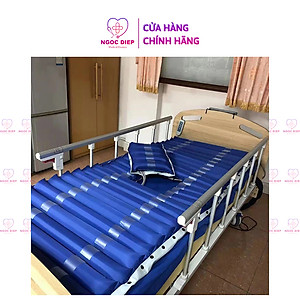 Đệm hơi chống loét cao cấp có lỗ đi vệ sinh OROMI HF6002 - Nệm chống loét cao cấp cho người già, người bệnh