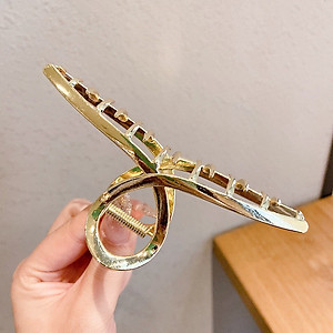 Kẹp Tóc Cặp Tóc Kim Loại Dễ Thương Phong Cách Hàn Quốc Thanh Lịch KT15