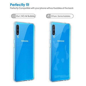 Ốp lưng dẻo cho Samsung Galaxy A70 hiệu Ultra Thin mỏng 0.6mm chống trầy - Hàng chính hãng 