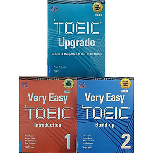 Combo 3 Cuốn Luyện Thi NEW TOEIC. Trình Độ Sơ - Trung Cấp (Very Easy TOEIC 1 + Very Easy TOEIC 2 + TOEIC Upgrade)