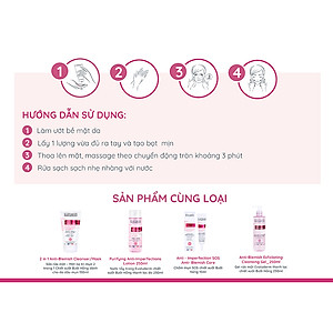 Gel rửa mặt kiêm tẩy tế bào chết tinh chất bưởi hồng danh cho da dầu mụn 150ml