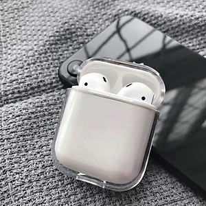 Ốp trong suốt cứng cho Airpods