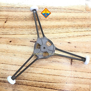 Vòng quay đĩa lò vi sóng loại 3 cánh, bánh xe 1.4cm # phụ tùng lò vi sóng