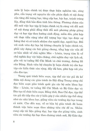 Combo Giáo Trình Tư Tưởng Hồ Chí Minh + Giáo Trình Chủ Nghĩa Xã Hội Khoa Học (Dành Cho Bậc Đại Học Hệ Không Chuyên Lý Luận Chính Trị) - Bộ mới năm 2021