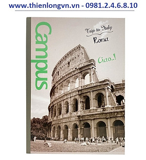 Lốc 5 quyển vở kẻ ngang Landscape 200 trang B5 Campus NNB-BLAS200