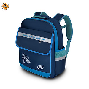 Balo học sinh tiểu học TN Bags – Balo đi học cấp 1 siêu nhẹ, trượt nước, nhiều ngăn cao cấp cho bé năng động TN.B3014