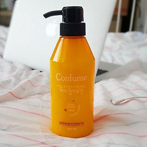 Dầu Xả khô dưỡng và tạo kiểu Tóc Confume Hair Lotion Hàn Quốc 400ml + Móc khóa