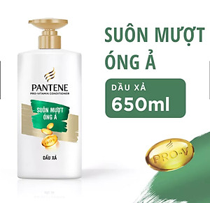 Dầu Xả Pantene Suôn Mượt Óng Ả Chai 650ml