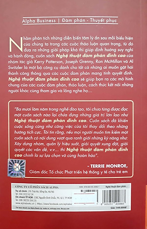 Sách Nghệ Thuật Đàm Phán Đỉnh Cao