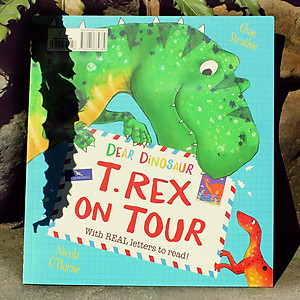 Sách T. Rex Du Ngoạn - Khủng Long Thân Mến