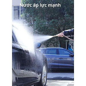 Vòi Tưới Cây, Vòi Xịt Rửa Xe Đa Năng Tăng Áp Lực Nước Cực Mạnh 10m, Lắp Vòi Nước Thông Thường (Đầu Vòi Đồng) - HÀNG CHÍNH HÃNG MINIIN