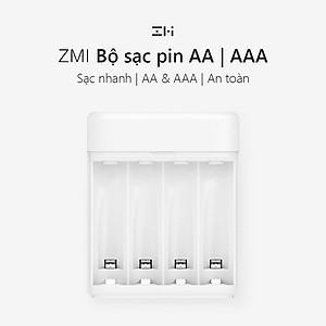 Dock sạc cho pin tiểu sạc được AA, AAA Xiaomi Zmi Zi5, Zi7