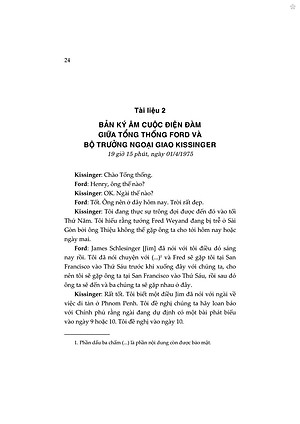 Những biên bản cuối cùng tại nhà trắng: Phút sụp đổ của Việt Nam Cộng Hòa (xuất bản lần thứ ba) - bản in 2025