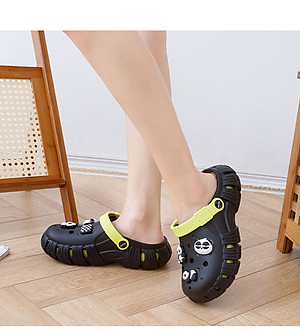 Dép bánh mì Cross nữ siêu nhẹ kèm Sticker dễ thương - dép nữ hot trend DNU9021