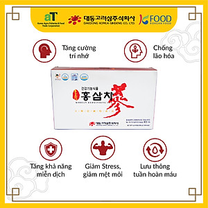 Hộp 100 gói Trà Hồng sâm Daedong Hàn Quốc (Nhân sâm đỏ)  - (3 grams x 100)