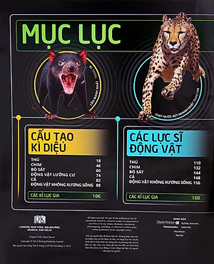 Sách Các Siêu Sao Trong Giới Động Vật