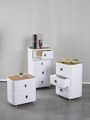 Tủ ngăn kéo nhựa nhiều ngăn cao cấp - phân phối bởi Cobi Home.