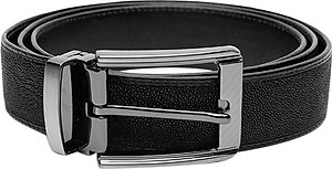 Thắt Lưng Nam Da Cá Đuối Đầu Kim Huy Hoàng HT4503 - Đen