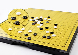 Bộ cờ vây nam châm chất lượng cao 28x28 và 37x37cm, Có hộp đựng là bàn cờ vây - Chính Hãng D Danido