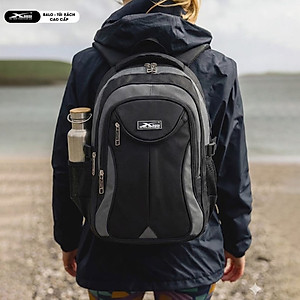 Balo Laptop Chống Nước Xbags Naituo Màu Đen Cao Cấp, Nhiều Ngăn Tiện Dụng, Đựng Laptop 15.6 Inch, Sang Trọng XB2002!